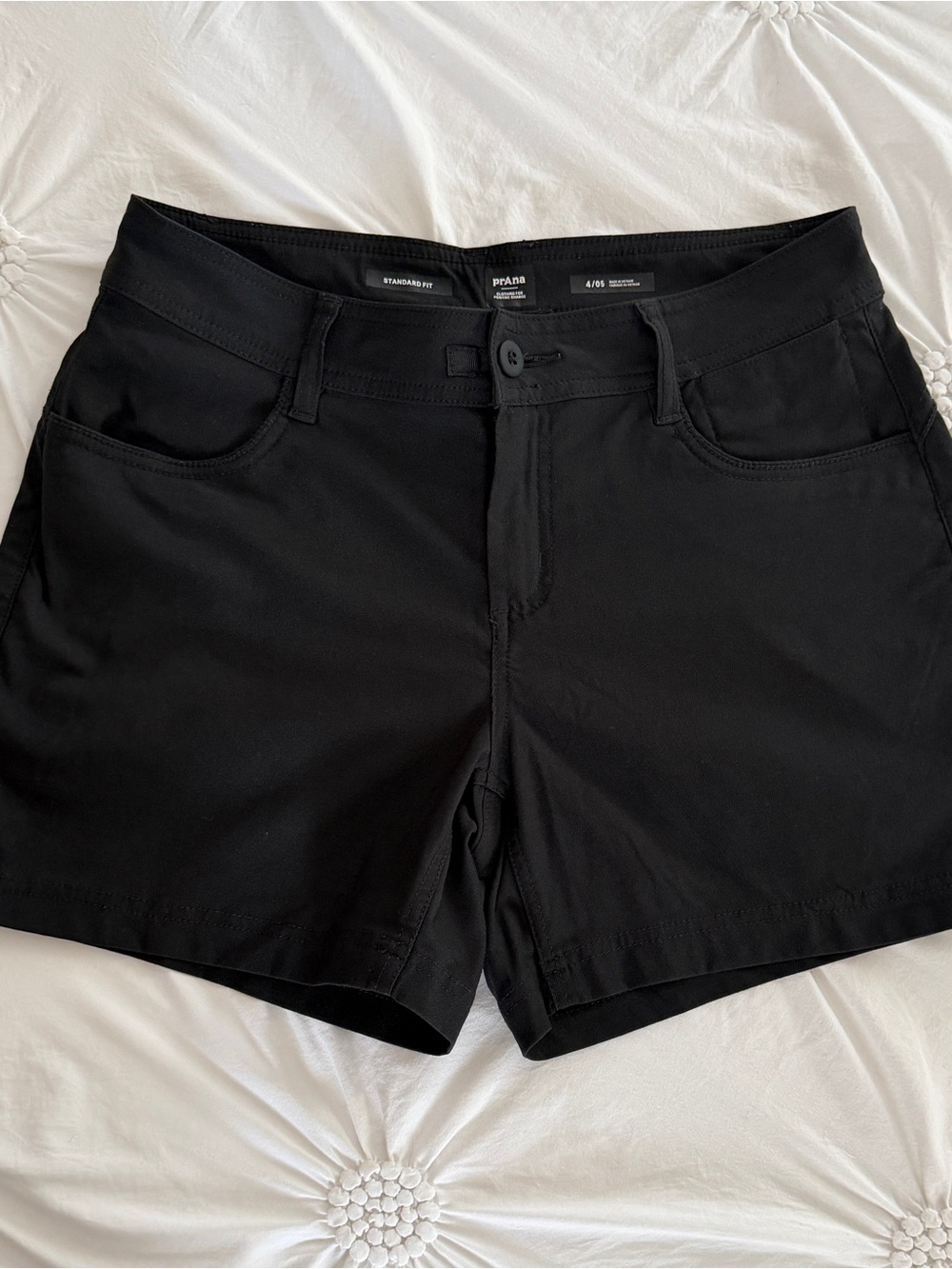 Prana Black Women's Active Bermuda Shorts